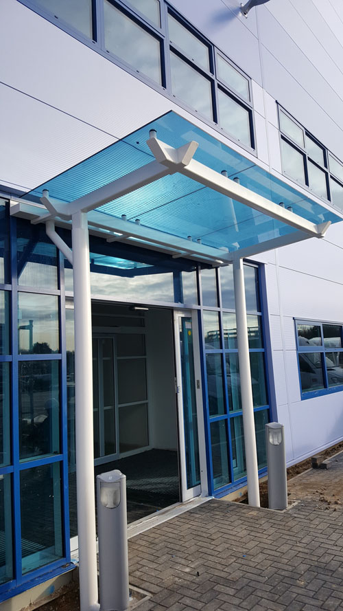 Volker Fitzpatrick Supported Canopies Stratton Business Park