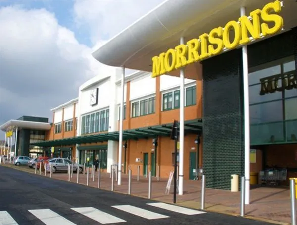 Glass Roof Walkway Supermarket Willenhall