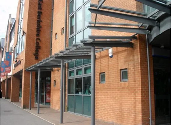 Patent Glazed Glass Walkway College Berkshire