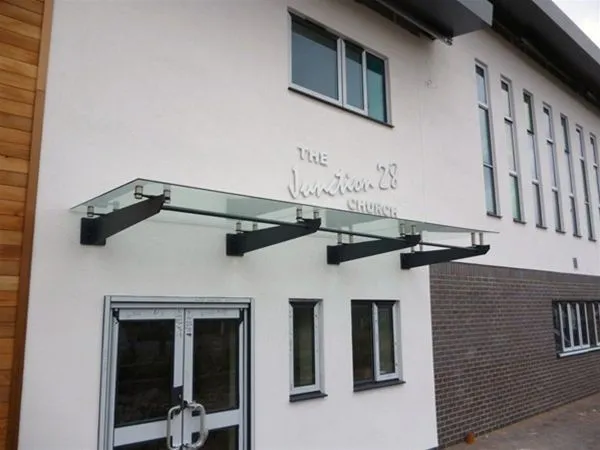 Junction 28 Church Suspended Glass Canopy Unit