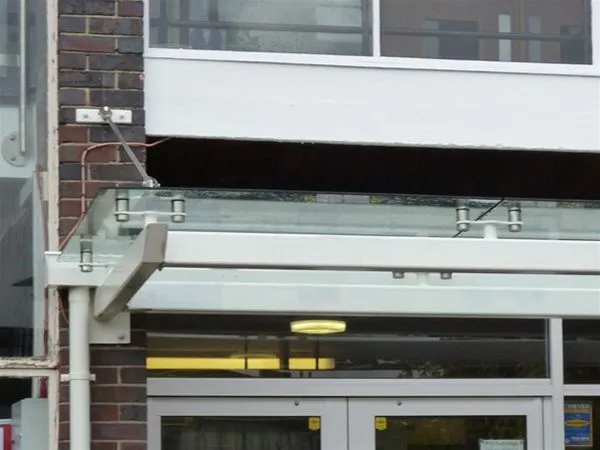 Suspended Glass Canopy School Wealdstone