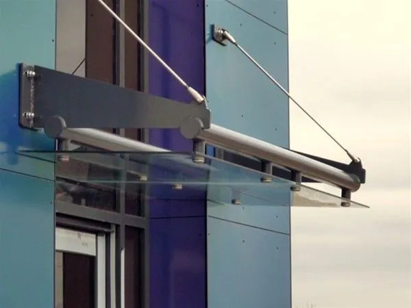Suspended Glass Canopy Offices Coventry