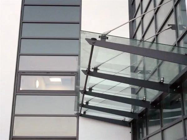 Suspended Glass Canopy Unit Offices Hull