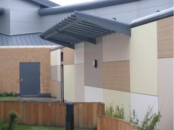 Suspended Glass Canopy Health Centre Preston