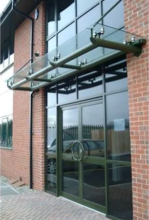 Suspended Glass Canopy Offices Ripon