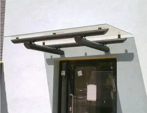 Suspended Glass Canopy Offices Dartford