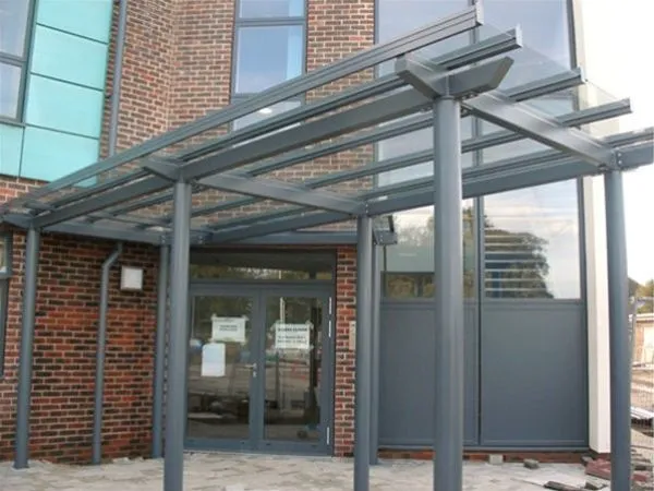 Patent Glazed Entrance Feature Offices Worthing