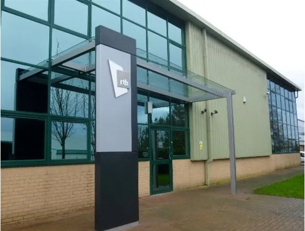 Glazed Entrance Feature Office Development Bristol