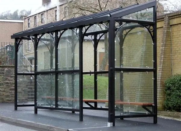 Fully Enclosed Victorian Waiting Shelter Jedburgh