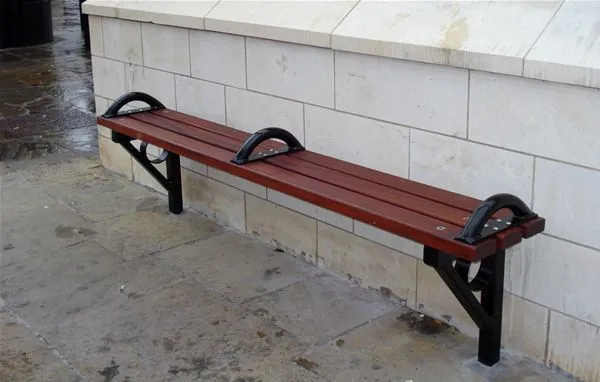 Timber and Metal Economy Seating Unit