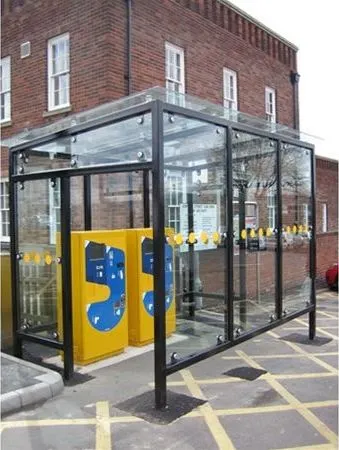 Shelter for Pay Station Area