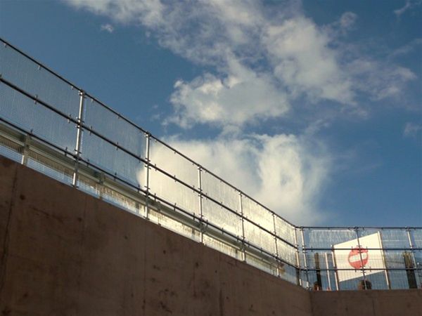 R08 Metal Grid Panel High Level Security Barrier Railings Superstore Sheffield