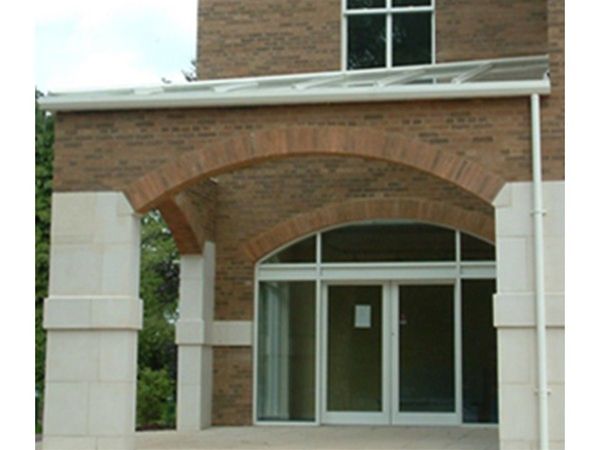 P08 Patent Glazed Glass Roof Entrance Pavilion to University Nottingham