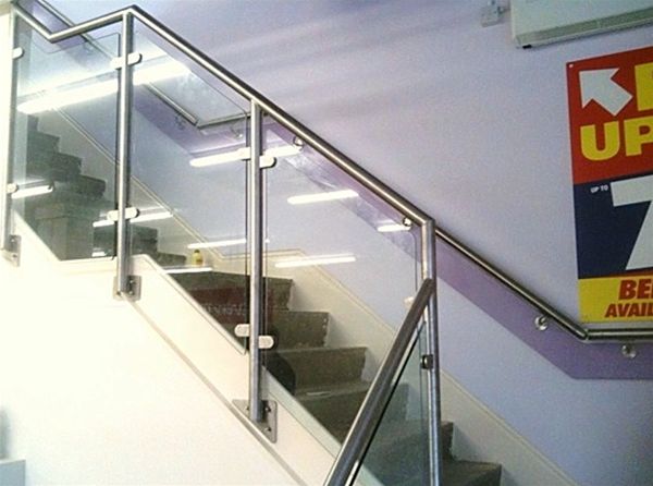GB02 Glass Balustrade & Balustrading Panels to Showroom Harrogate